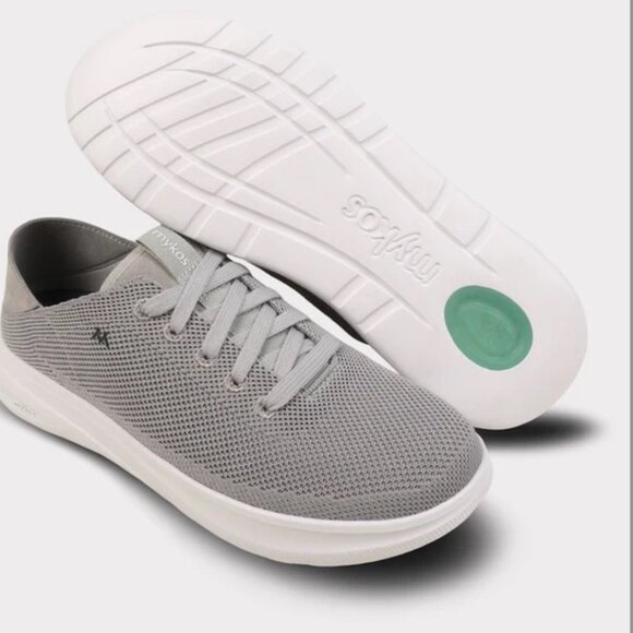 MYKOS MEN'S "WILSON" GREY SOFT FOLD DOWN HEEL SNEAKER MM2503 - Picture 5 of 6